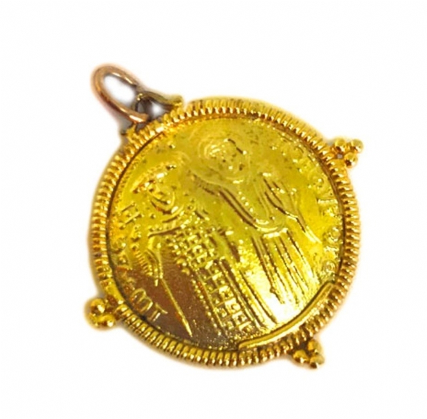 Constantine's sovereign coin pendant