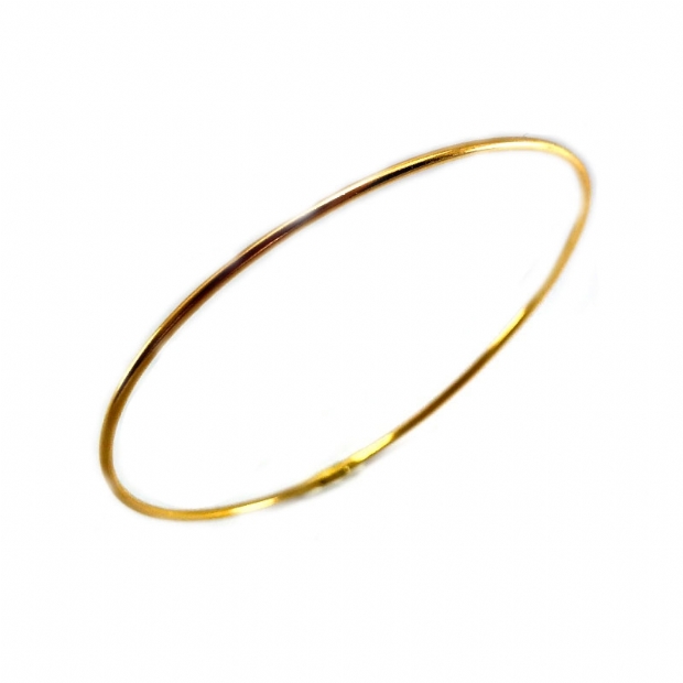 Thin 14Κ gold bangle