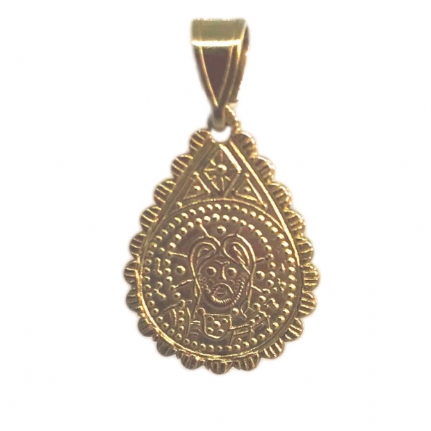 14Κ yellow gold constantine sovereign pendant